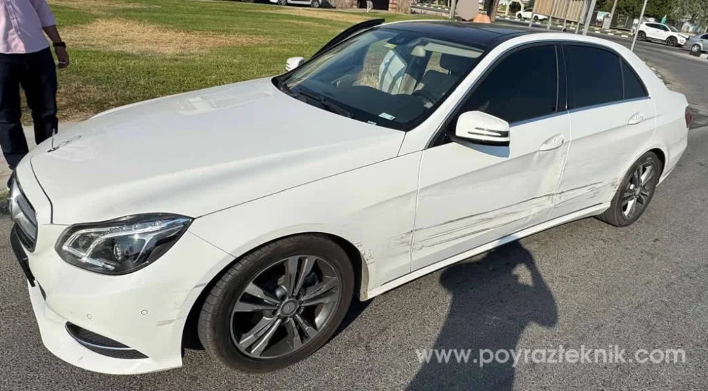 Mercedes boyasız göçük düzeltme