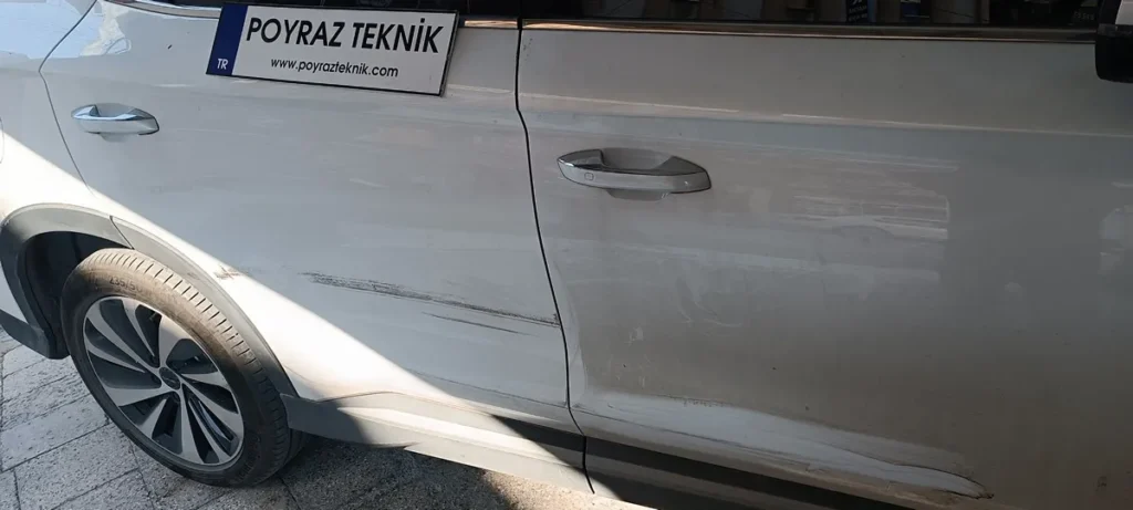 BYD boyasız göçük düzeltme